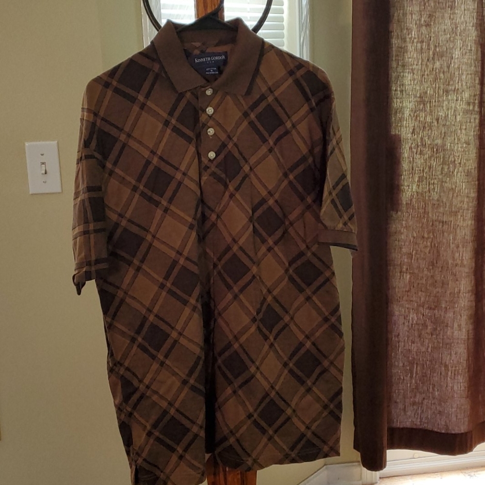 KENNETH GORDON MEN'S POLO SHIRT SIZE M